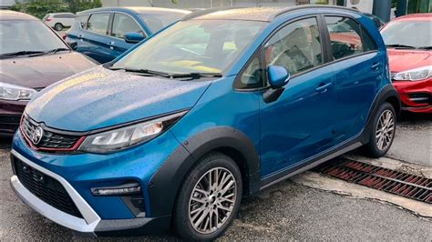 Proton Iriz Active Ocean Blue Biru Mc Cvt Youtube