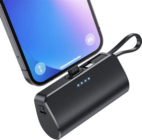 Mini Power Bank Mah Per Iphone Ultra Compatto Pd A Caricatore