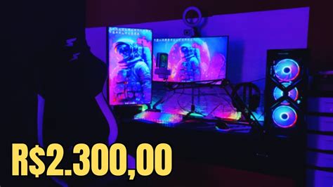 Pc Gamer Custo BenefÍcio Pra Rodar Tudo Custando R230000 Com Placa