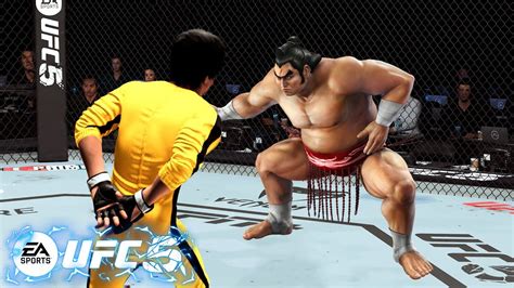 UFC5 Bruce Lee Vs Sumo Boy EA Sports UFC 5 PS5 YouTube