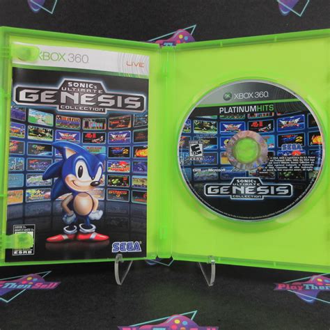 Sonic S Ultimate Genesis Collection Xbox 360 Platinum Hits Complete