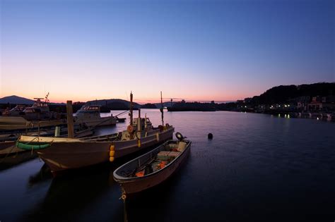 Wallpaper Waterway Sky Body Of Water Reflection Evening Sunset