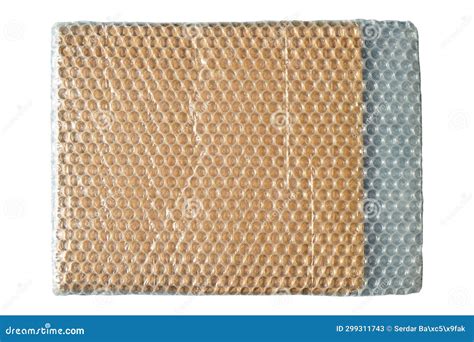 Bubble Wrap Envelope With Corrugated Cardboard Inside Beaded Nylon For