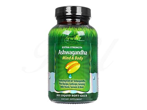 irwin naturals アシュワガンダマインドボディ Extra Strength Ashwagandha Mind Body