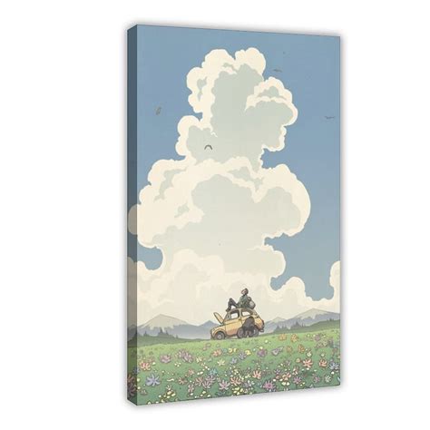 Buy Studio Ghibli Scenery Miyazaki Inspired Prints Aesthetic Pictures Wall Collage Kit, Trendy