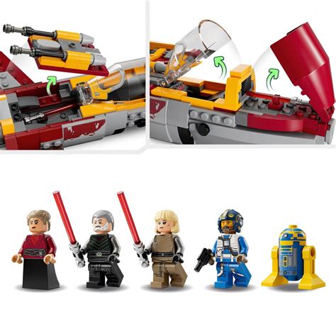 Lego Star Wars New Republic E Wing Vs Shin Hatis Starfighter