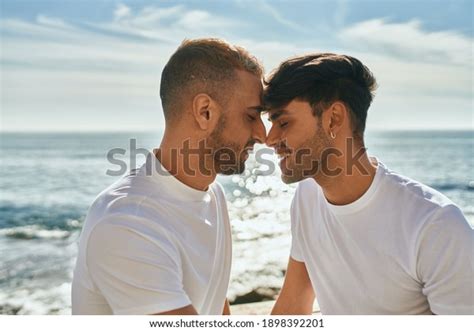 Romantic Gay Couple Beach Stock Photo Shutterstock