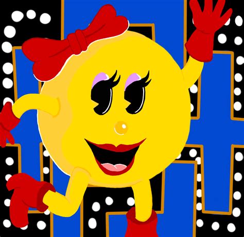 Ms. Pacman Fan Art by KelvinX64 on DeviantArt