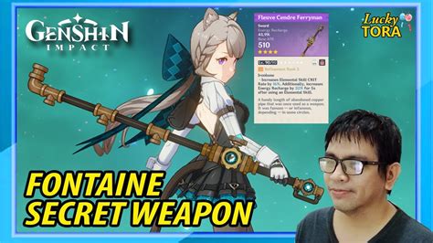 How To Get Secret Weapon Fontaine Fleuve Cendre Ferryman Sword Free