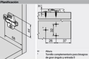 Parte De Bisagra Blum Base Normal H Igra Herrajes