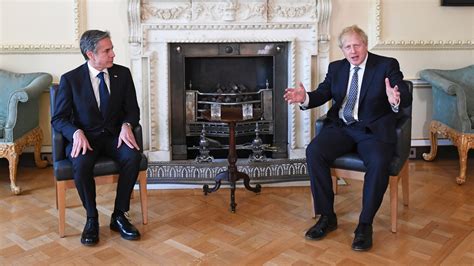 Boris Johnson Meets Us Secretary Of State In Attempt To Build Ties With