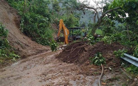 Comunidades De La Zona Alta Parcialmente Incomunicadas Por Derrumbes