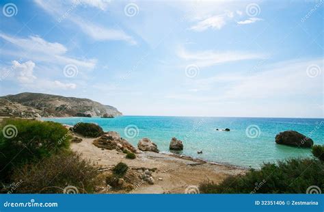 Aphrodite S Legendary Birthplace Stock Photo - Image of cyprus, coastal: 32351406