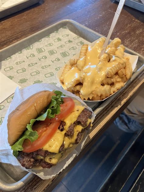 Shake Shack makes a beautiful burger. : r/burgers