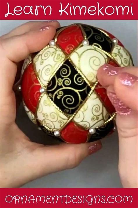 Christmas Ornament Tutorial Diy No Sew Harlequin Etsy Diy