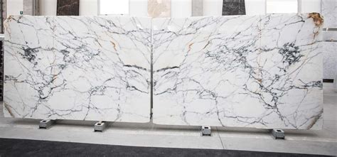 Top Quality Calacatta White Marble Stone Slabs Polished White Marble