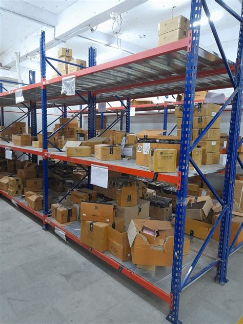 Mild Steel Free Standing Unit Heavy Duty Palelt Racking System For