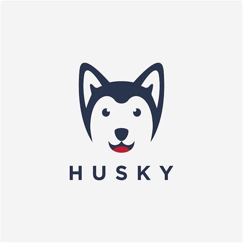 Siberian Husky Logo Vektoren Und Illustrationen Zum Kostenlosen