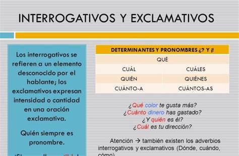 Ejemplos De Determinantes Exclamativos E Interrogativos Images Porn