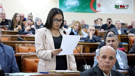 Intervention De Sonia Ait Ramdane à La Session De LAPW De Tizi Ouzou