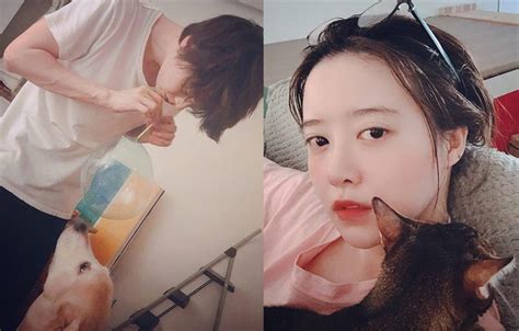 Sao Hàn 26 8 Goo Hye Sun hạnh phúc bên Ahn Jae Hyun Park Shin Hye