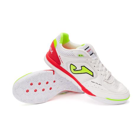 Zapatilla De F Tbol Sala Joma Top Flex Rebound Blanco Rojo F Tbol Emotion