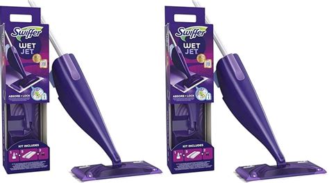 Swiffer Wetjet Balai Lave Sol Avec Spray Kit De D Marrage Avec Balai