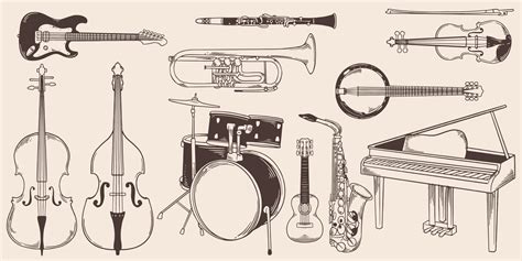 Bluegrass Instruments Vector Art, Icons, and Graphics for Free Download