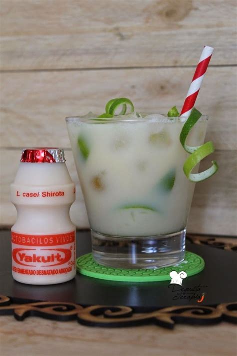 Degusta Terapia Caipiroska De Yakult Leite Fermentado Caipirinha