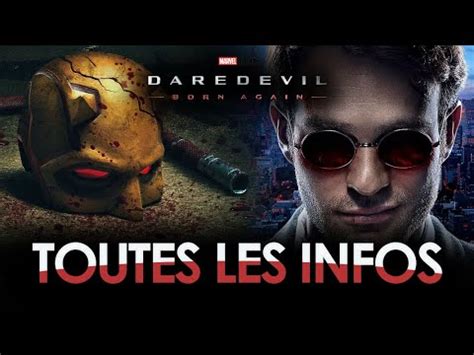 TOUTES les INFOS sur la SÉRIE DAREDEVIL BORN AGAIN Spoilers série