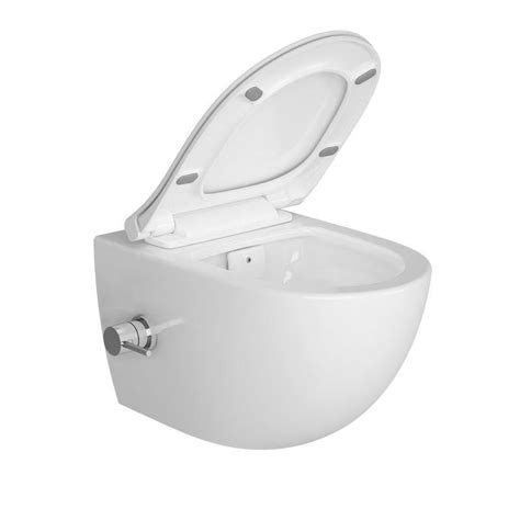 wall hung bidet toilet natural angle