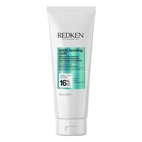 Acidic Bonding Curls Leave In Treatment Curly Hair Redken