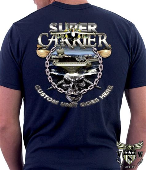 Navy Super Aircraft Carrier Shirt Military Outfitters