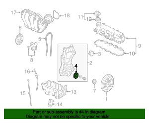 91212-PWA-003 - Front Cover Seal 2000-2012 Honda | Honda Parts Online