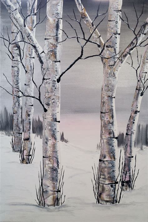 Pin By Marilyn French On Painting Birches Painting Birch Tree Art