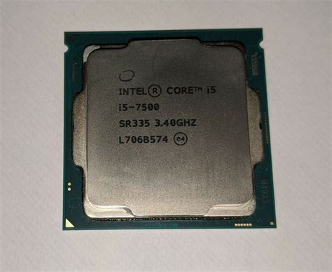 Intel Core i5-7500 SR355 LGA1151 CPU Processor i5 7500 3.40GHZ · $73.49