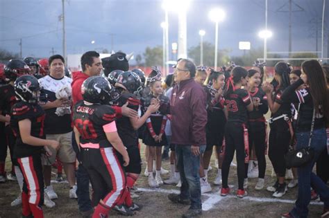 Inaugura Municipio De Escobedo Cancha De Futbol Americano EjemploMX