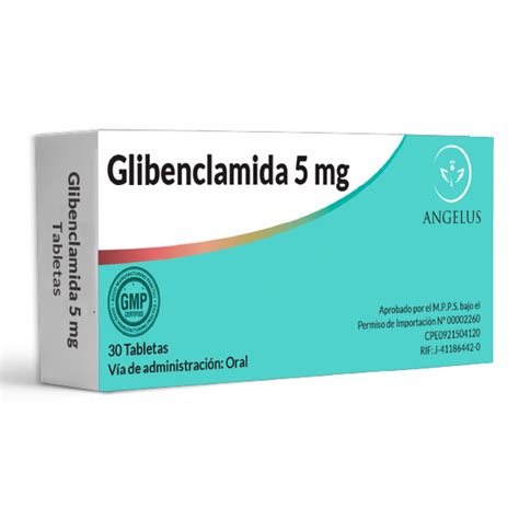 Para Que Serve O Glibenclamida - Glibenclamida 5Mg X 30 Tabletas Angelus - Farmadon - La Farmacia de la ...