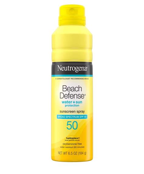 Xịt chống nắng Neutrogena Beach Defense Water Sun Protection