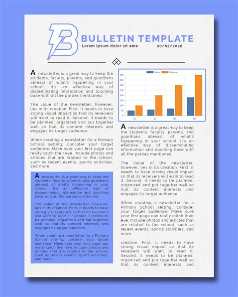 10+ Printable Bulletin template photoshop | room surf.com