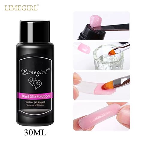 Limegirl 30ml Nail Art Enhancement Slip Solution Líquido Acrílico