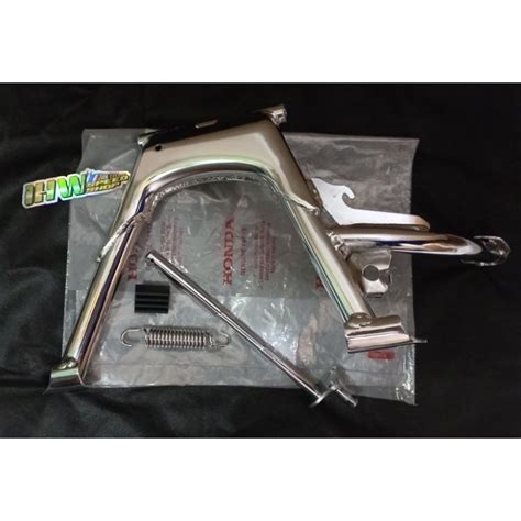 Jual Standar Tengah Chrome Honda Genio Beat Deluxe Scoopy