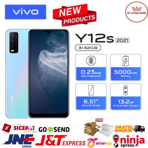 Jual Vivo Y S Ram Gb Ultra Fast Side Fingerprint Garansi Resmi