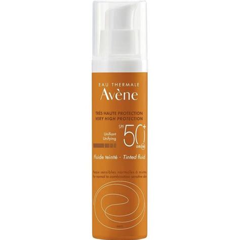 Protector Solar Con Color Avene Tinted Fluid Spf50 50 Ml Con Ofertas