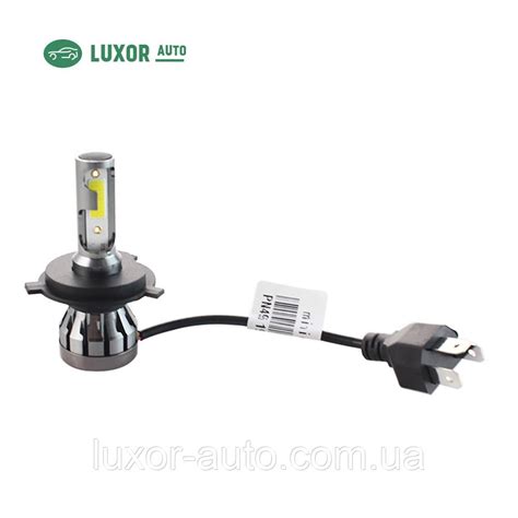 Светодиодные Mini LED Лампы H4 с Пассивным Охлаждением 50W 8000Lm 12Вт ...