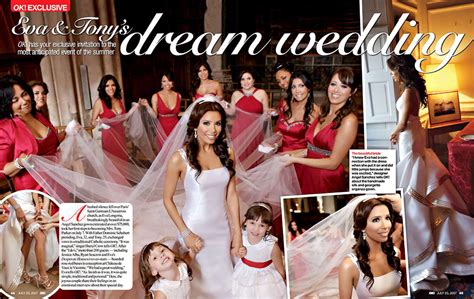 Eva Longoria Wedding Dress Back