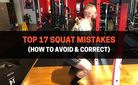 Top 17 Squat Mistakes (How To Avoid & Correct) | PowerliftingTechnique.com