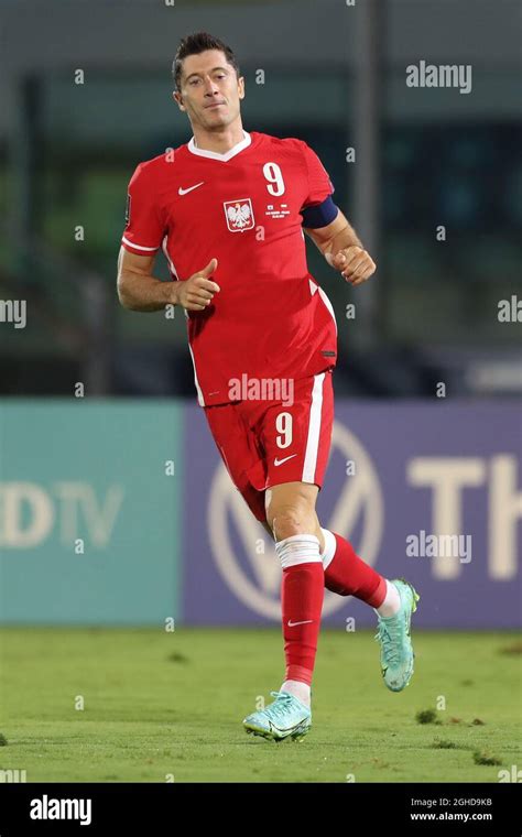 Serravalle Italy Th September Robert Lewandowski Of Poland