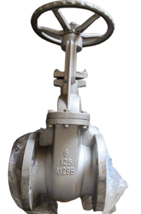 A B Material Flanged Cast Iron Ball Valve Size Mm At Rs