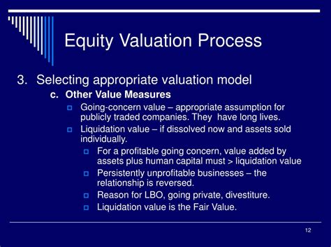 Ppt Equity Valuation Process Powerpoint Presentation Free Download